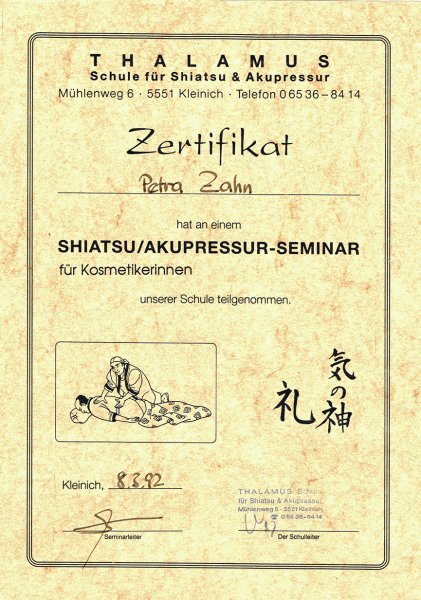 Ich bin zertifiziert