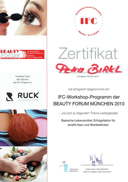Ich bin zertifiziert