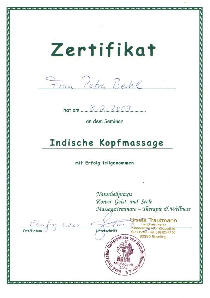 Ich bin zertifiziert