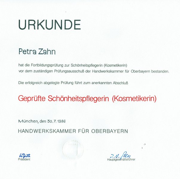 Ich bin zertifiziert