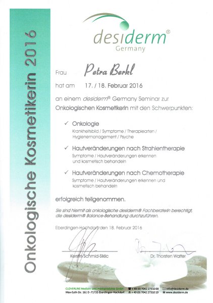 Ich bin zertifiziert