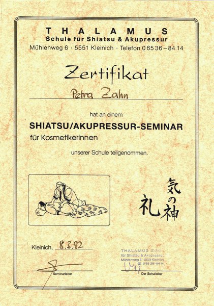 Ich bin zertifiziert